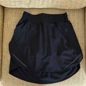 Lululemon Black Sports Skort with Built-in Shorts with Pockets!